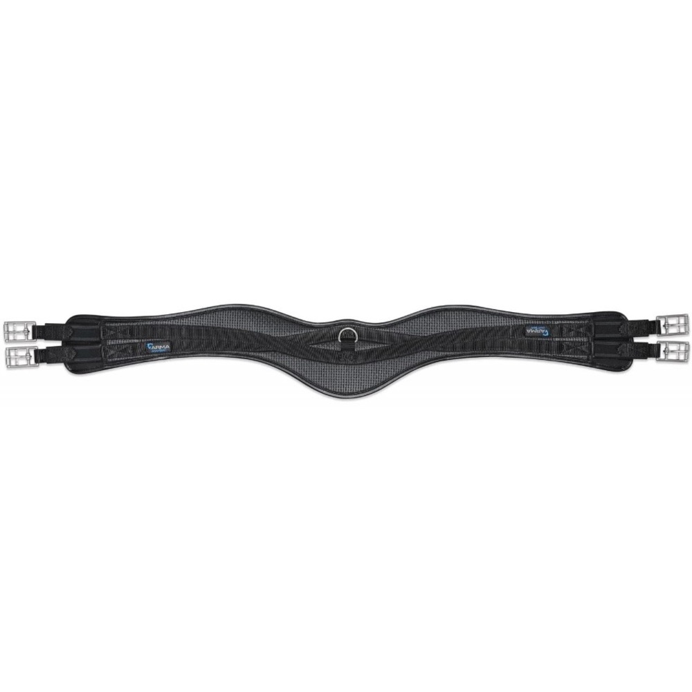 Shires Arma Anatomical Equestrian Long Girth 46” Black - Imported